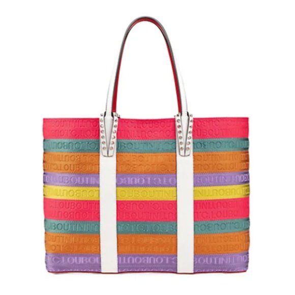 Christian Louboutin Handbags - Christian Louboutin 'Cabata' City Lines Logo Tote